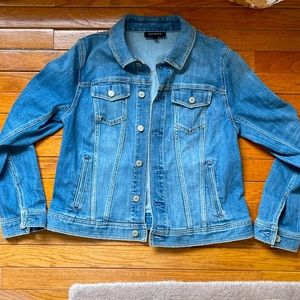 Talbots Large Denim Blue Jean Jacket, Barely Used